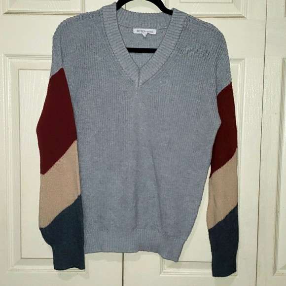 Medium grey BCBG knitted sweater - Picture 1 of 3